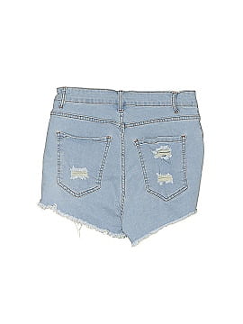 Shein Curve Denim Shorts (view 2)