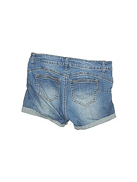 Wax Jean Denim Shorts (view 2)