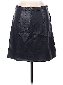 dip Faux Leather Skirt (view 2)