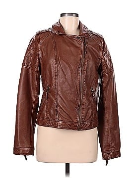 Xhilaration Faux Leather Jacket (view 1)