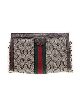 Gucci GG Supreme Monogram Web Small Ophidia Chain Shoulder Bag (view 2)