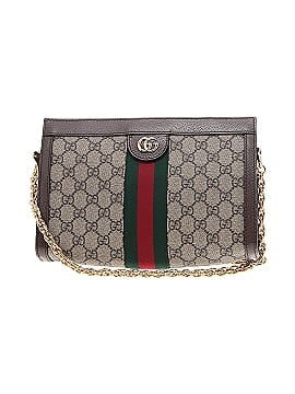 Gucci GG Supreme Monogram Web Small Ophidia Chain Shoulder Bag (view 1)