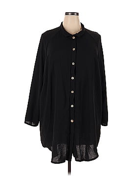 Shein Curve 3/4 Sleeve Blouse (view 1)