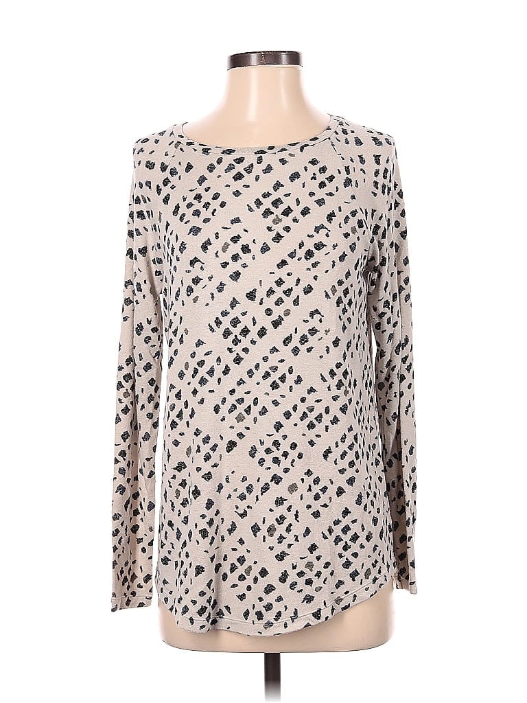 Pre-owned Nic + Zoe Pullover Sweater In Gray