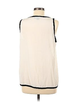 DKNY Sleeveless Silk Top (view 2)