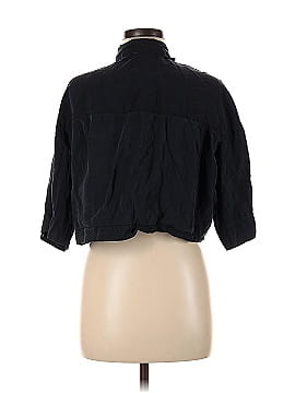 Zara 3/4 Sleeve Button-Down Shirt (view 2)