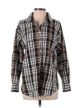 Ann Taylor LOFT Long Sleeve Button-Down Shirt (view 1)