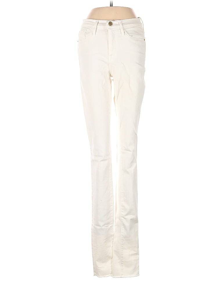 Click to view more detailed imagery on our partner's website Pre-owned Frame Jeans In White