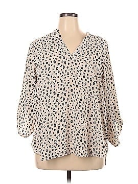 Lush 3/4 Sleeve Blouse (view 1)