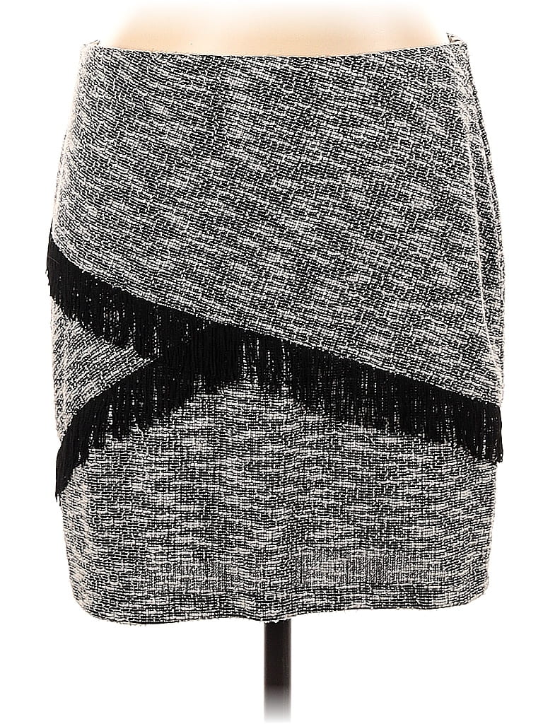 Pre-owned Jessica Simpson Casual Skirt In Gray