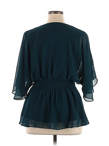 City Chic 3/4 Sleeve Blouse (view 2)