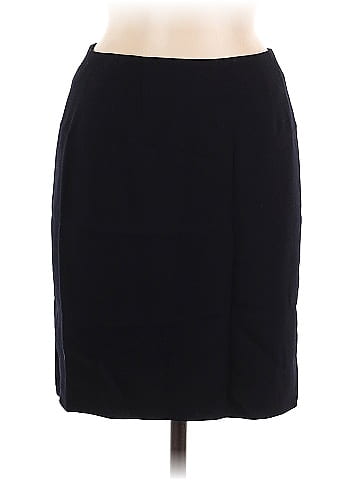 Linda Allard Ellen Tracy Wool Skirt (view 1)