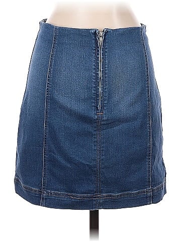 Tinseltown Denim Skirt (view 2)