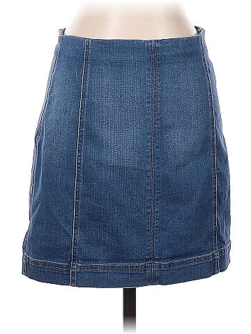 Tinseltown Denim Skirt (view 1)