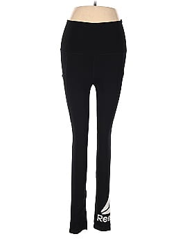 Reebok Graphic Black Active Pants Size XXS