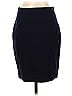 J.Crew 100% Wool Solid Blue Wool Skirt Size 2 (petite) - photo 1