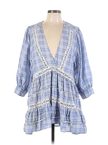 Free People 3/4 Sleeve Blouse (view 1)