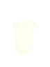 Gerber 100% Cotton Solid Ivory Short Sleeve Onesie Size 0-3 mo - photo 2