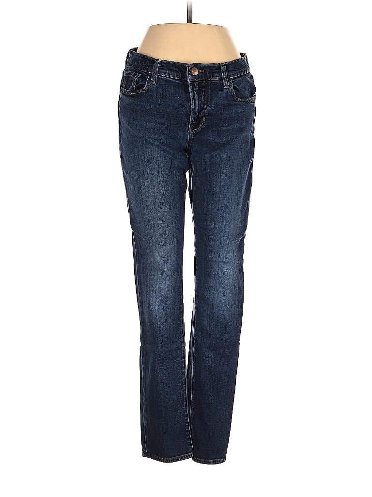 J Brand Hearts Blue Jeans Size 27 waist - photo 1
