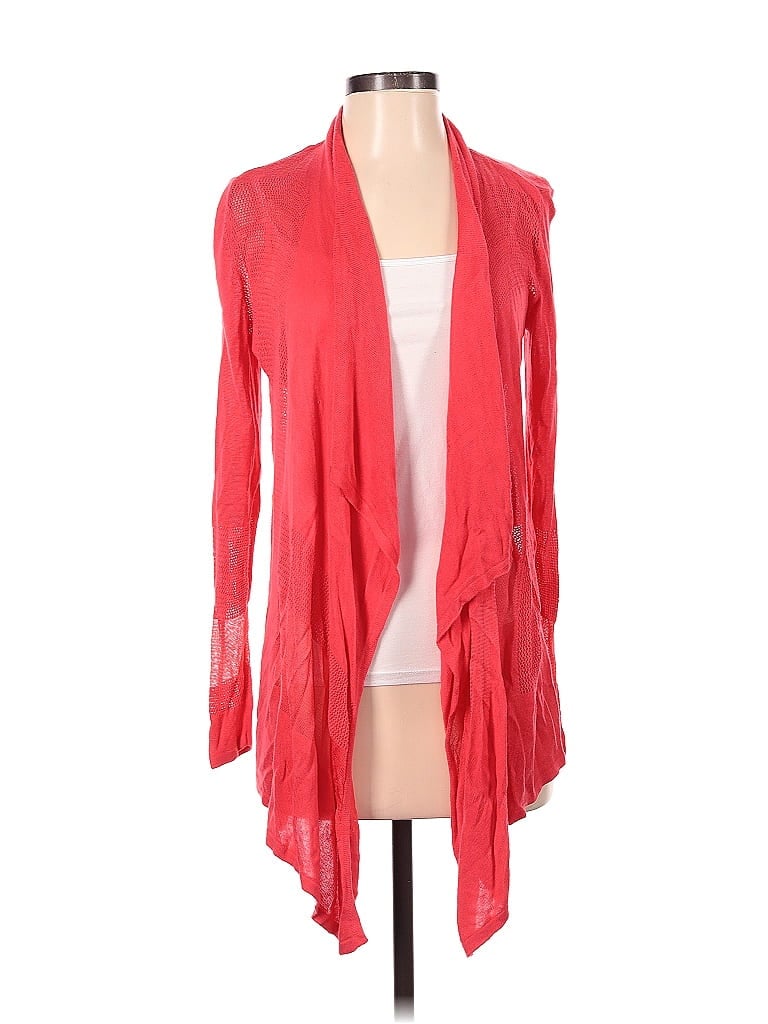 Pre-owned Inc International Concepts Cardigan Sweater In Red