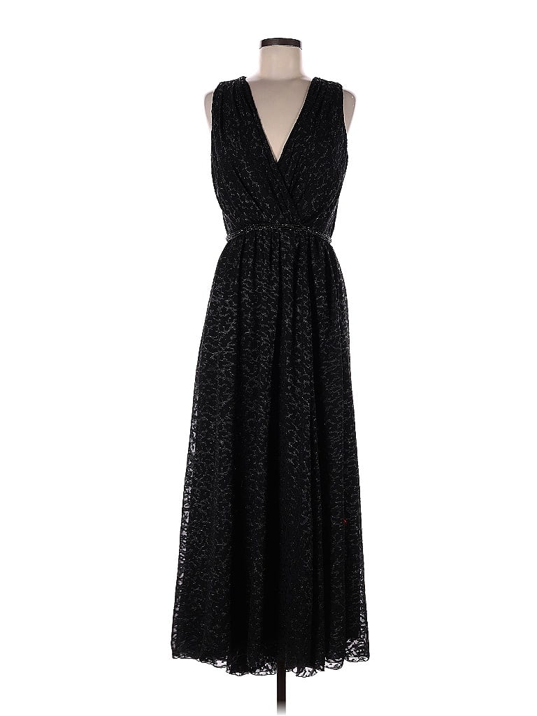 David Meister 100% Polyester Stars Black Cocktail Dress Size 8 - 83% ...