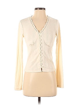 Simple Retro Long Sleeve Blouse