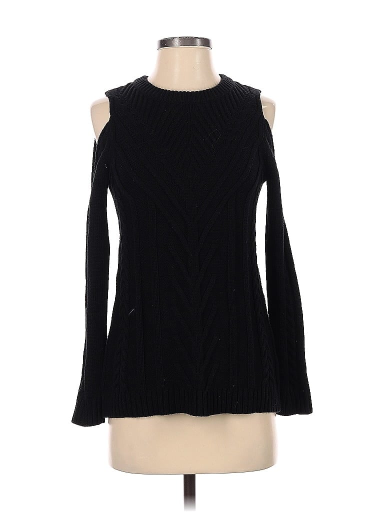 Pre-owned Vince Camuto Sweater Vest In Black