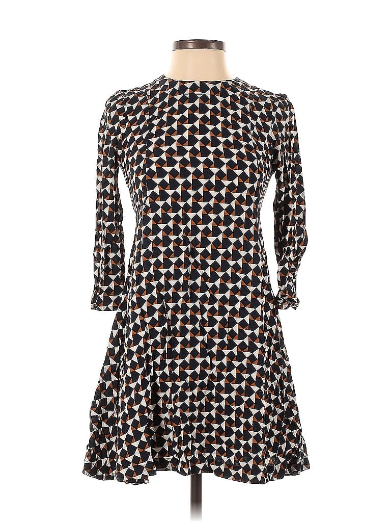 Pre-owned H&m Casual Dress In Black