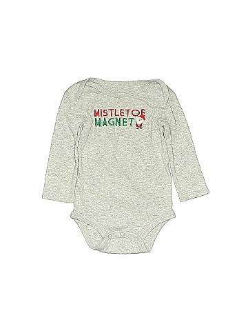 Just One You Long Sleeve Onesie (view 1)