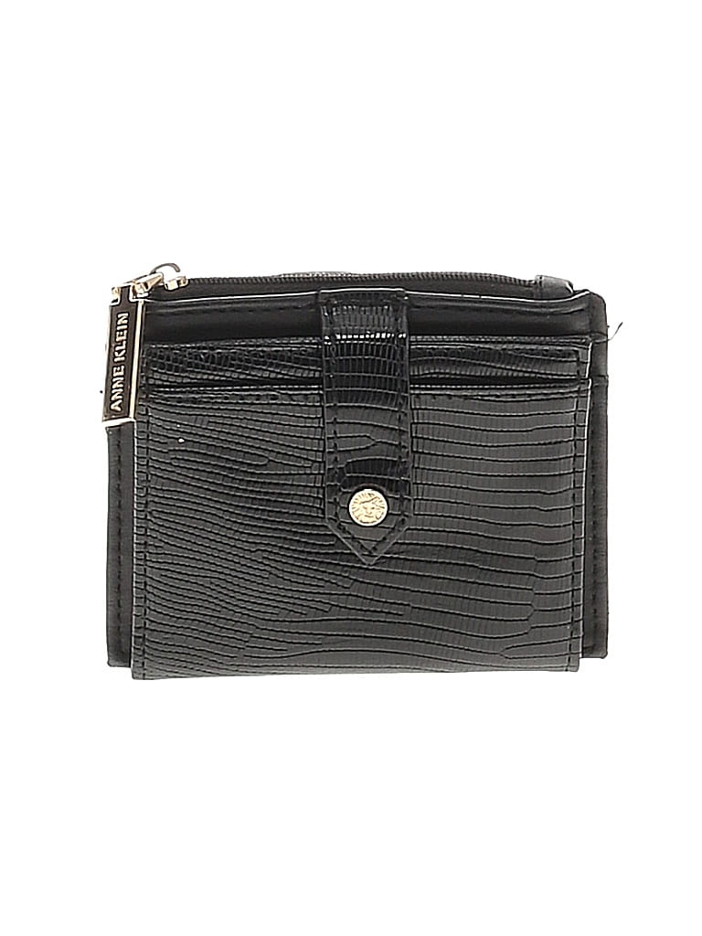 Anne Klein 100% Polyurethane Black Card Holder  One size - photo 1