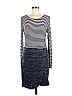 Left Coast by Dolan Blue Casual Dress Size M - photo 1