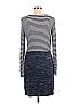 Left Coast by Dolan Blue Casual Dress Size M - photo 2