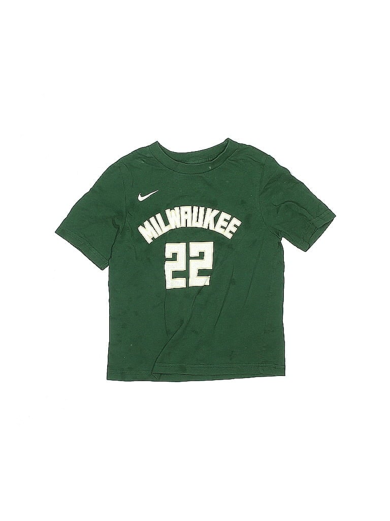Click to view more detailed imagery on our partner's website Pre-owned Nike Kids' Short Sleeve T-shirt In Green