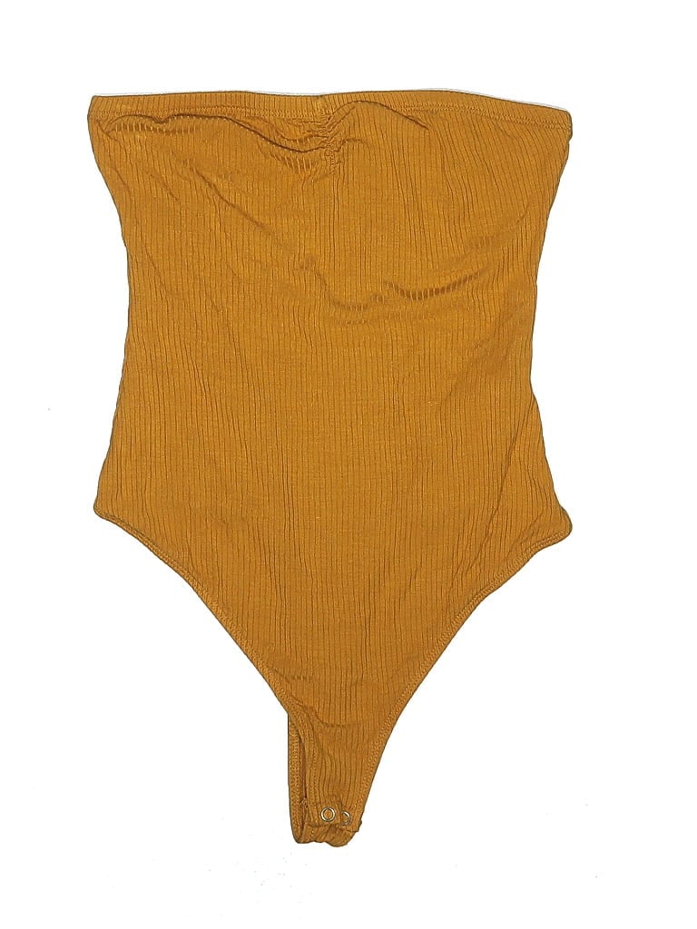 FOREVER 21 Pre-owned Bodysuit In Orange