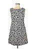 Gracia 100% Polyester Paisley Gray Casual Dress Size M - photo 1