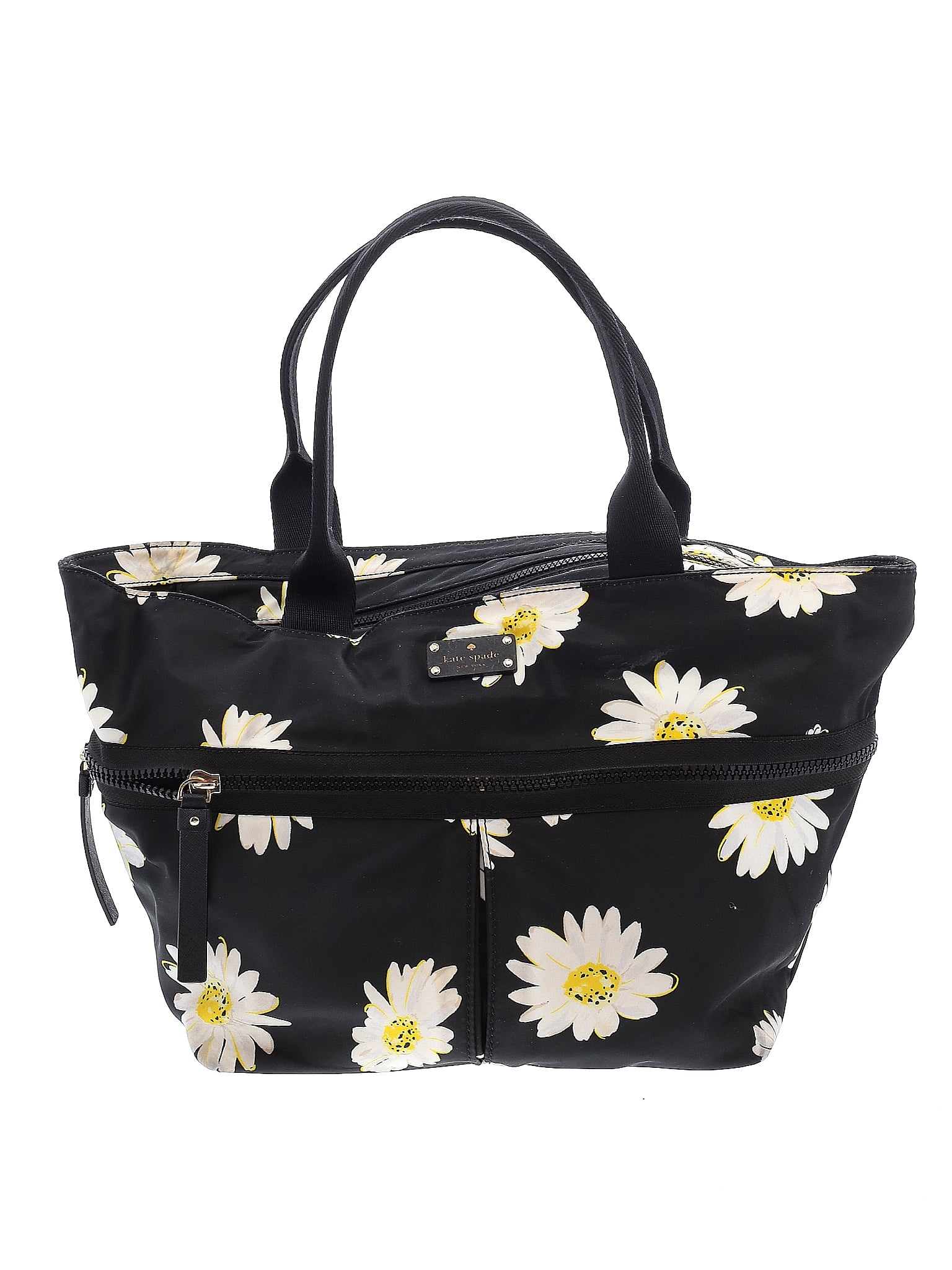 Kate Spade New York Floral Black Tote One Size 77 off ThredUp