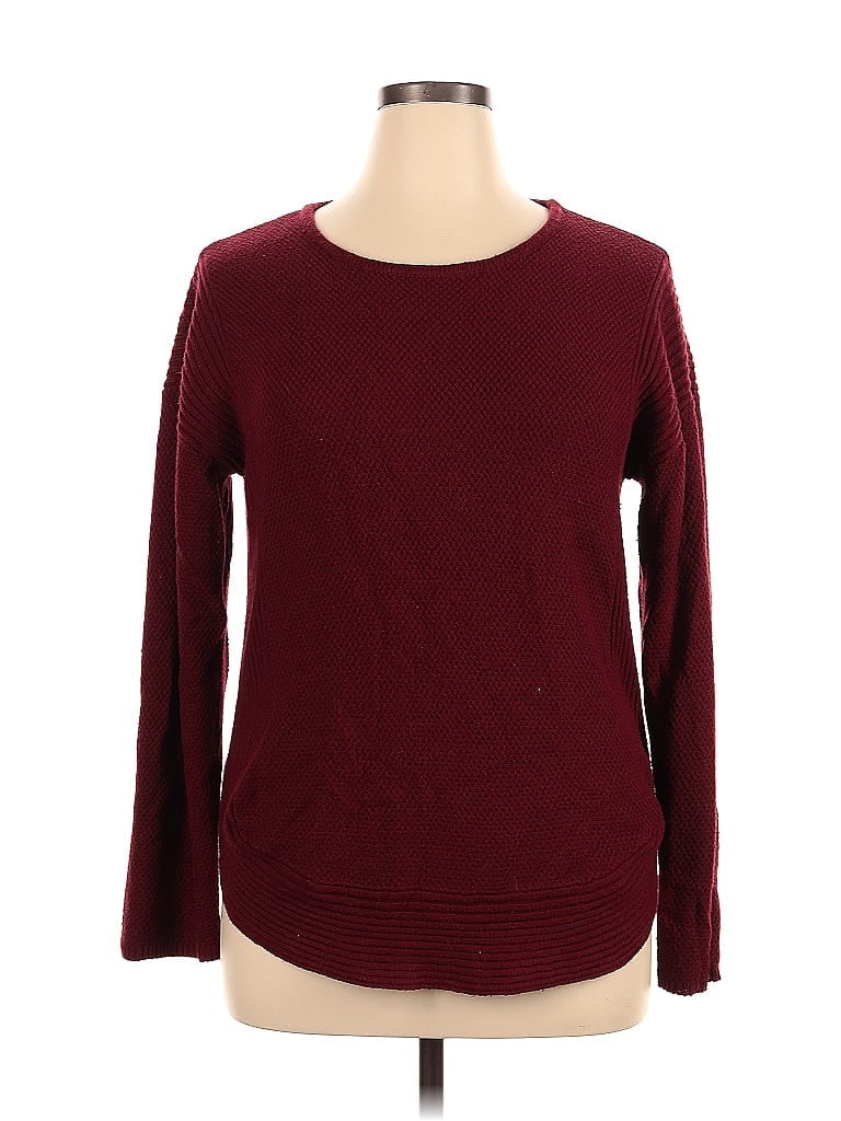 Click to view more detailed imagery on our partner's website Pre-owned Design History Pullover Sweater In Burgundy
