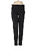 Ann Taylor LOFT Animal Print Black Active Pants Size S - photo 1
