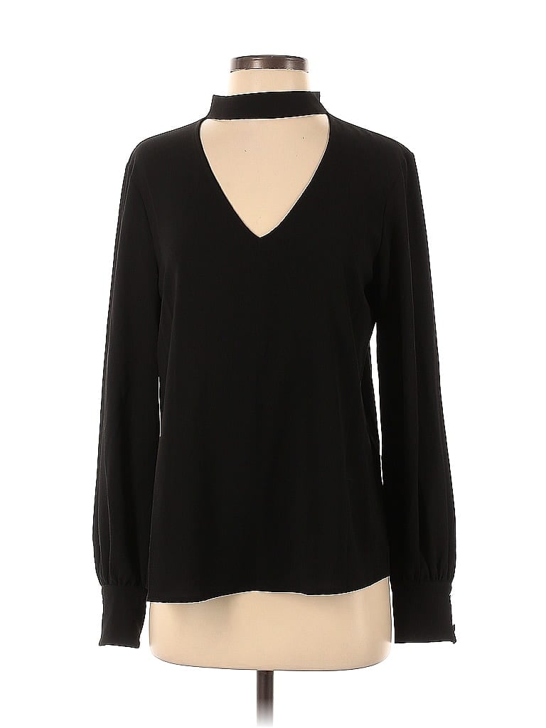 CeCe Black Long Sleeve Blouse Size S - 76% off | ThredUp