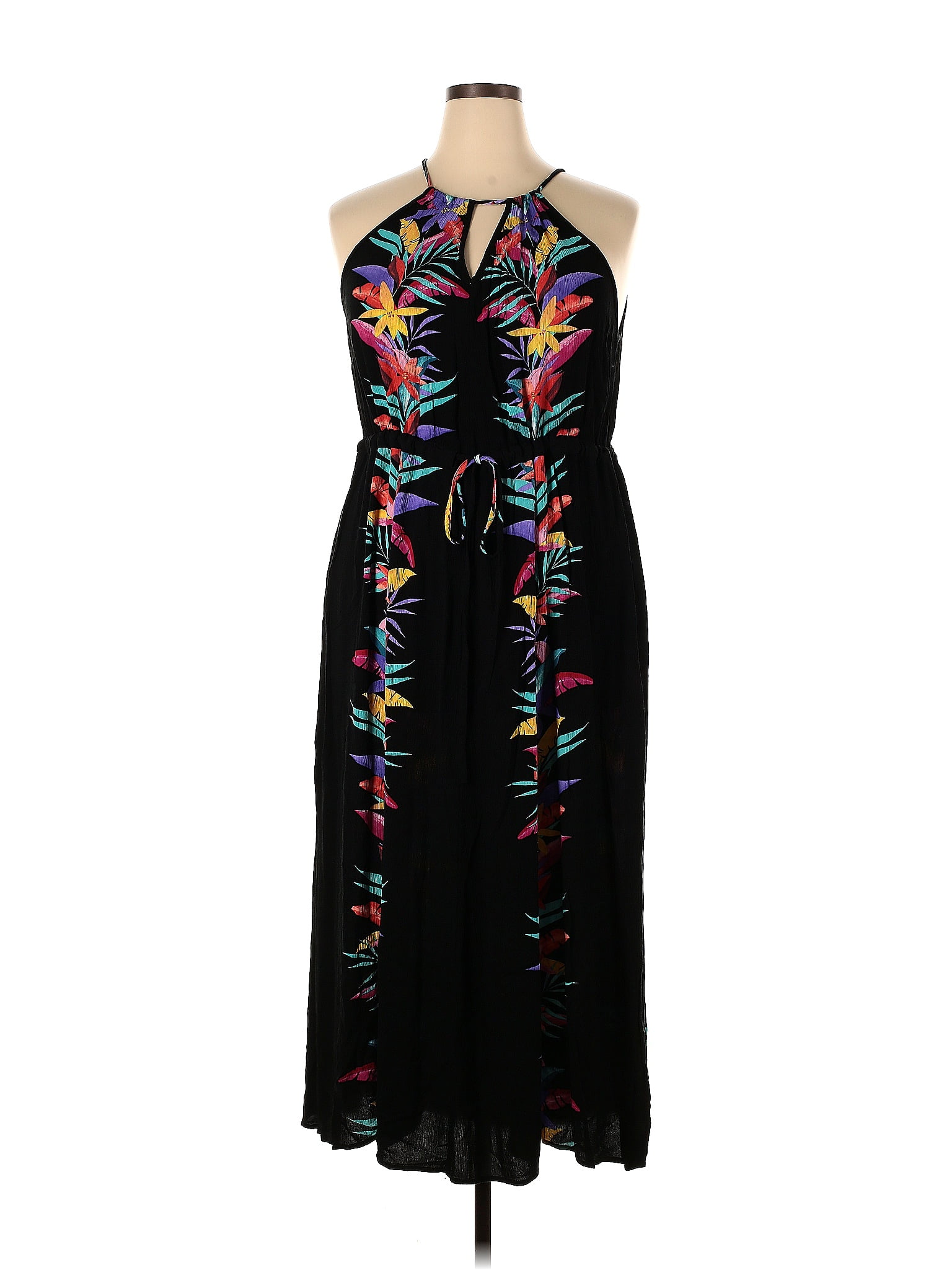 slim fit dress slacks City Chic - Gilded Beauty One Shoulder Maxi Dress (Size 16)  Goldie's
