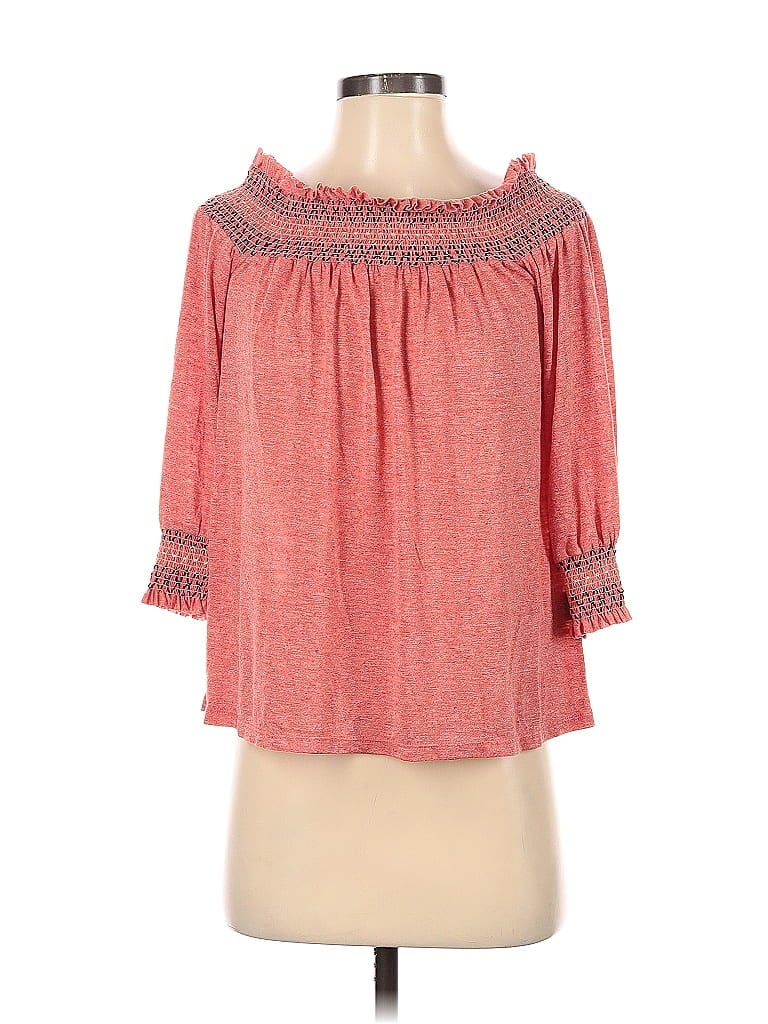 SUNDAY IN BROOKLYN Pre-owned 3/4 Sleeve Blouse In Red