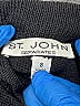 St. John Solid Black Formal Skirt Size 8 - photo 3