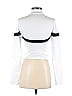 Shein White Track Jacket Size 4 - photo 2