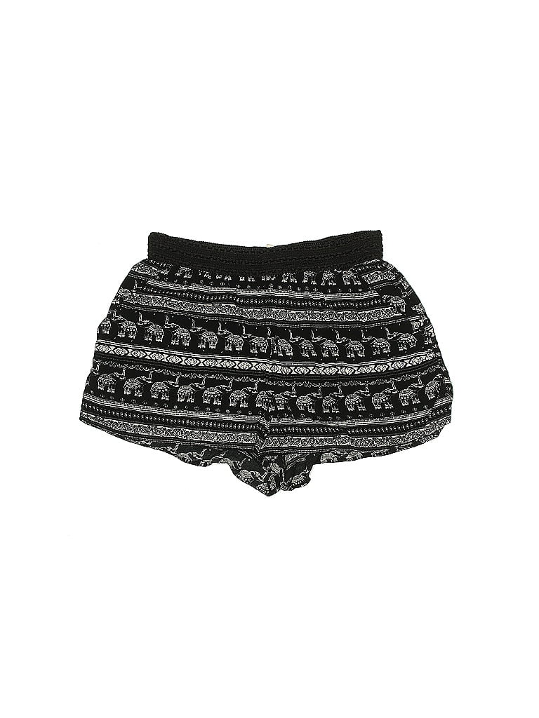H&M Loves Coachella Paisley Black Shorts Size 10 - photo 1
