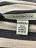 Bordeaux Stripes Gray Black Casual Dress Size XS - photo 3