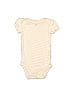 Carter's 100% Cotton Ivory Short Sleeve Onesie Size Newborn - photo 1