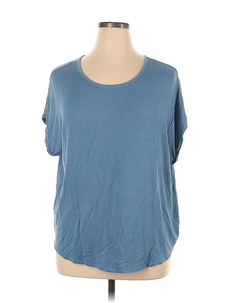 Buffalo by David Bitton Blue Short Sleeve Top Size XL - 64% off | ThredUp