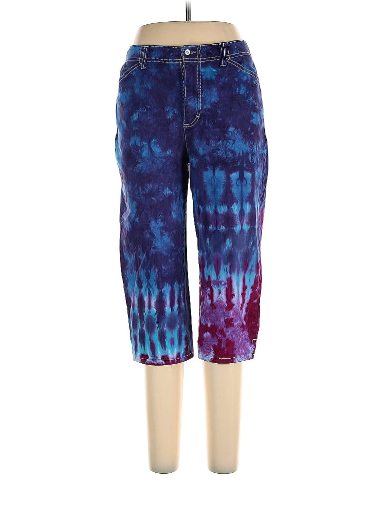 Gloria Vanderbilt Tiedye Purple Jeans Size 8 (Petite) 64 off ThredUp