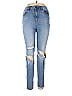 William Rast Hearts Blue Jeans Size 28 waist - photo 1