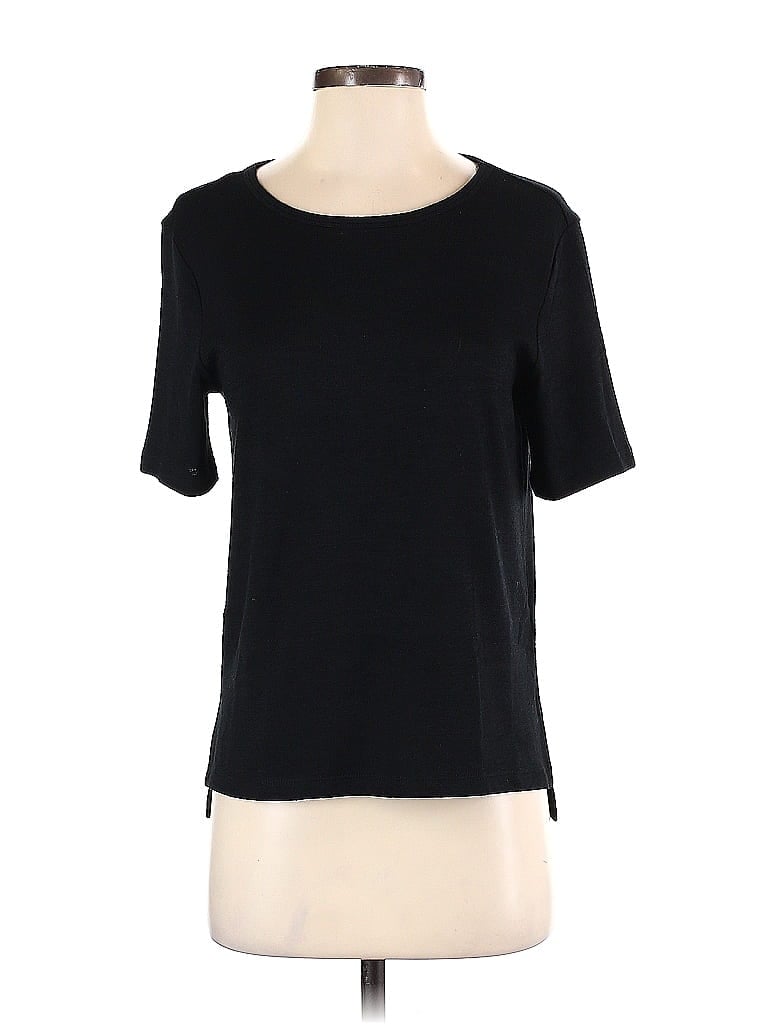 Pre-owned Banana Republic Short Sleeve T-shirt In Black